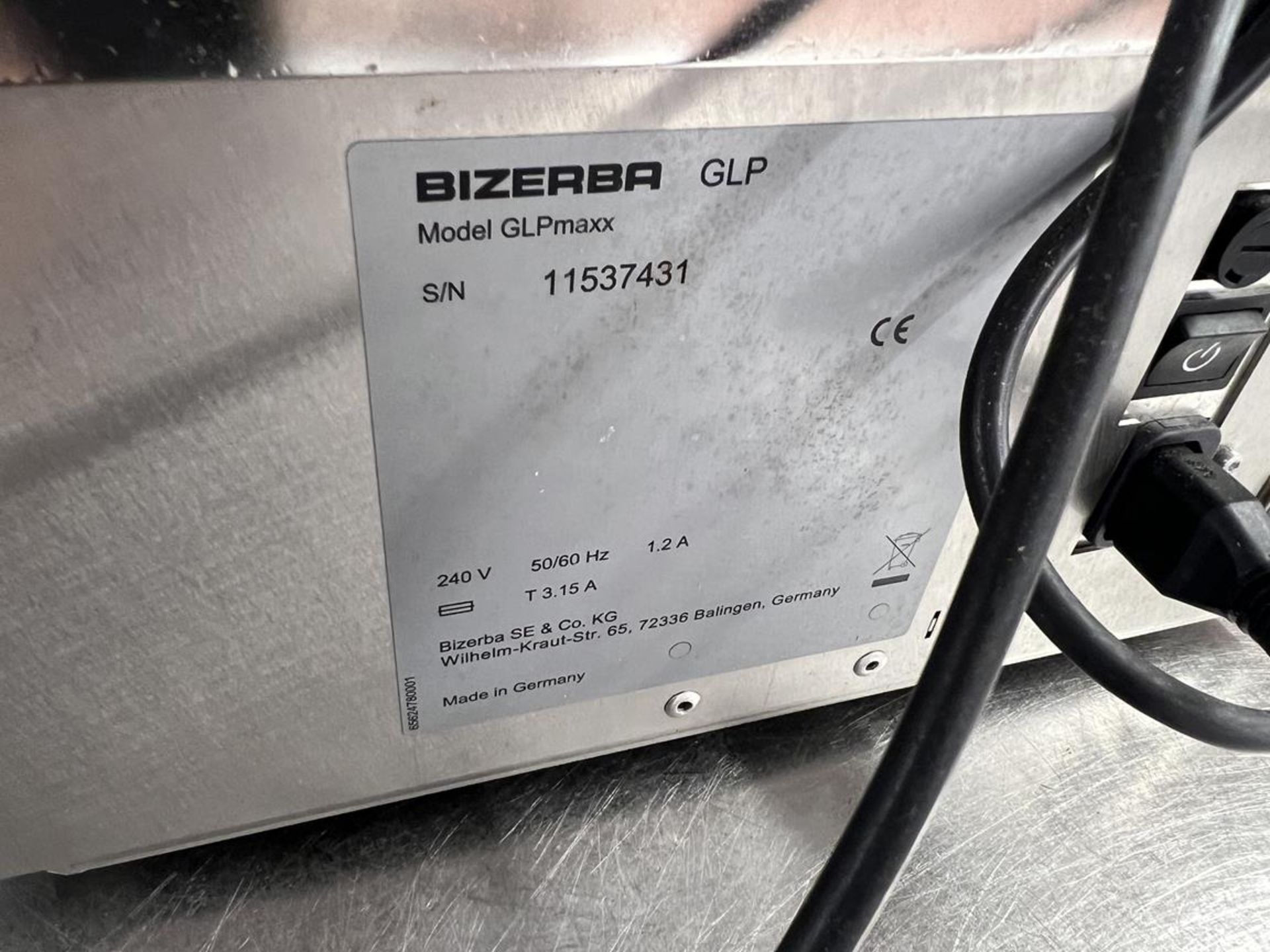 Bizerba, GLPMAXX label printer, Serial No. 11537431 - Image 2 of 2