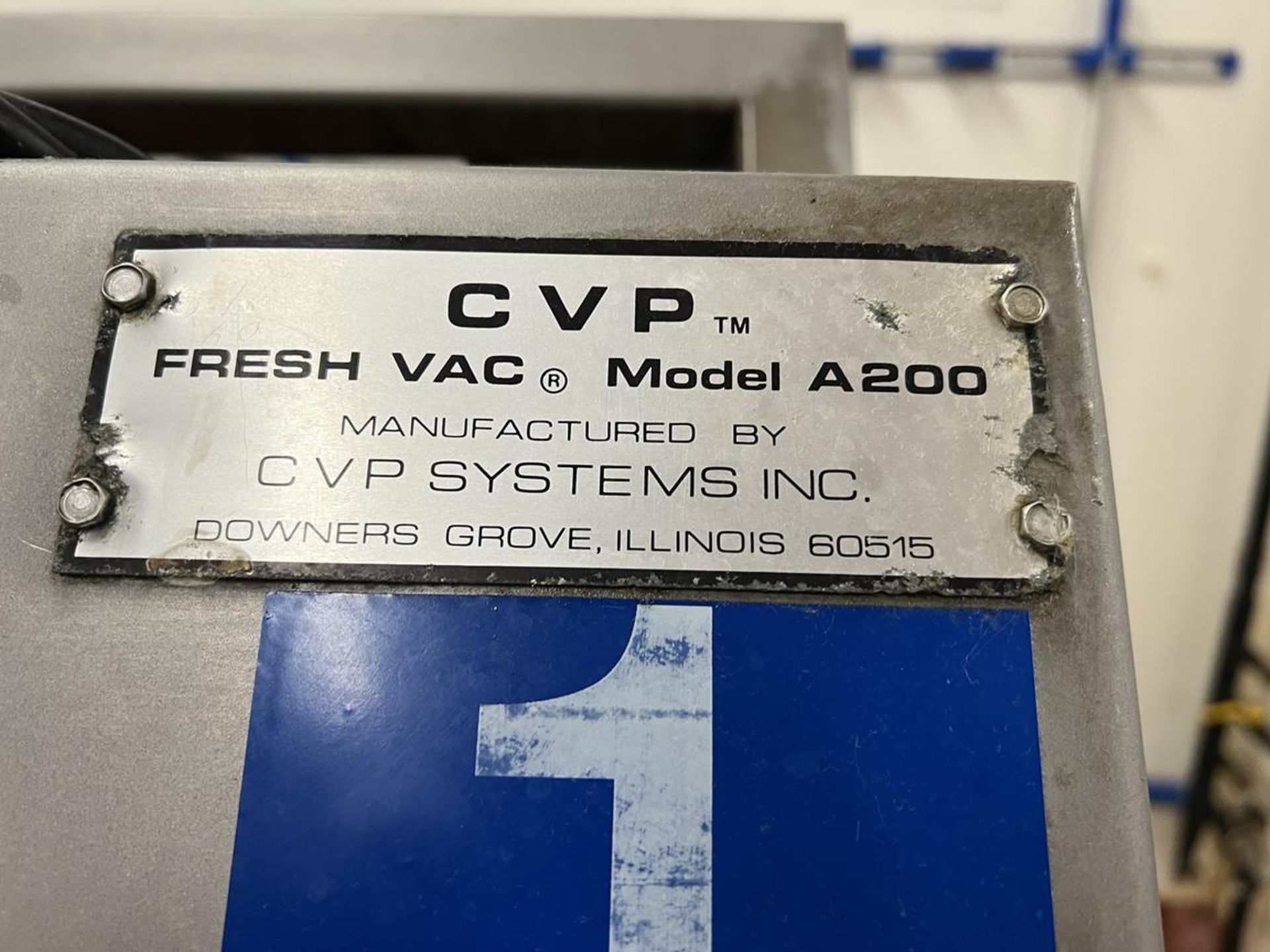 CVP Fresh Vac, A200 strip vacuum sealer and stainless steel table - Image 6 of 8