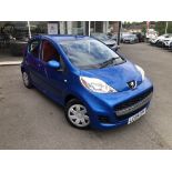 Peugeot 107 1.0 Urban 5dr, Registration: LC09CPF, Date First Registered: 09/05/2009, Odometer