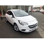 Vauxhall Corsa 1.4 (90ps) Energy 3dr (Air Con), Registration: BJ17YML, Date First Registered: 31/