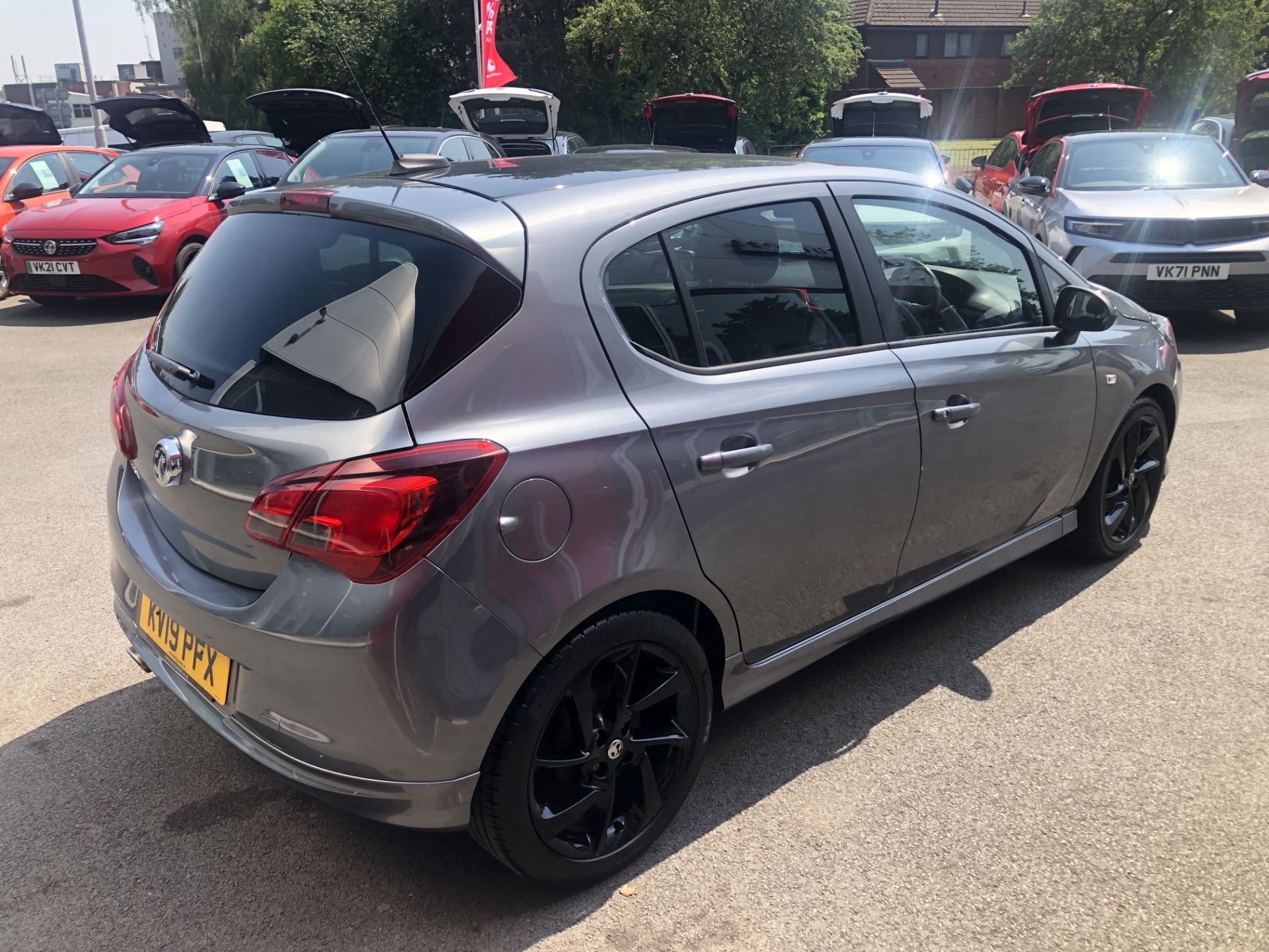 Vauxhall Corsa 1.4i (90ps) SRi Vx-Line Nav Black 5dr, Registration: KV19PFX, Date First - Bild 4 aus 7