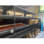 5 tier cantilever bar rack with contents