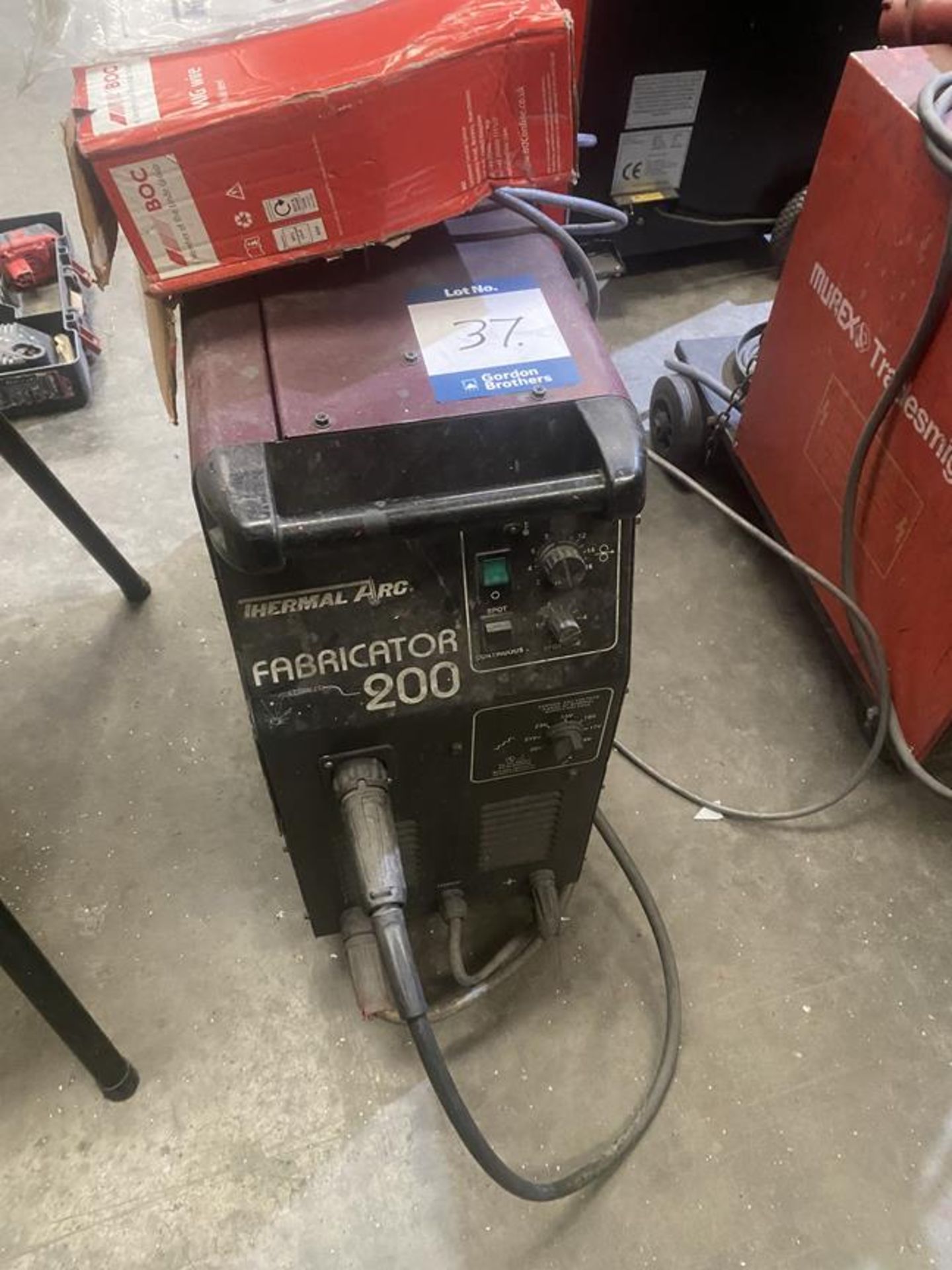 Thermal Arc fabricator 200 mig welder and torch 240v