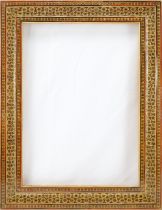 An Islamic Khatam Frame Height: Approximately 43cm Length: Approximately 33cm