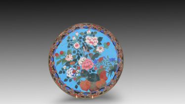 A Japanese Cloisonné Dish from the 19th Century Diameter: Approximately 30.5cm Private collector f