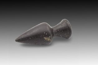 An Ancient Egyptian Glass Architect Tool from 664-332 BC. Height: Approximately 9.8cm Width: Approx