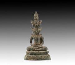 A Chinese Buddhist Statue from the 20th Century Height: Approximately 30cm Private collector from