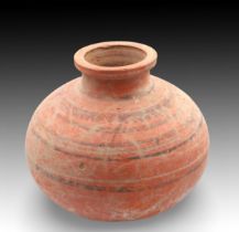 A Large Pottery Vase/ Jug from the Judaic Period in the 2nd Century AD Height: Approximately 26cm D