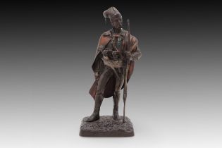 An Islamic Bronze Orientalist Fine Art Figure from the 19th Century, from Vienna for Ottoman Market.