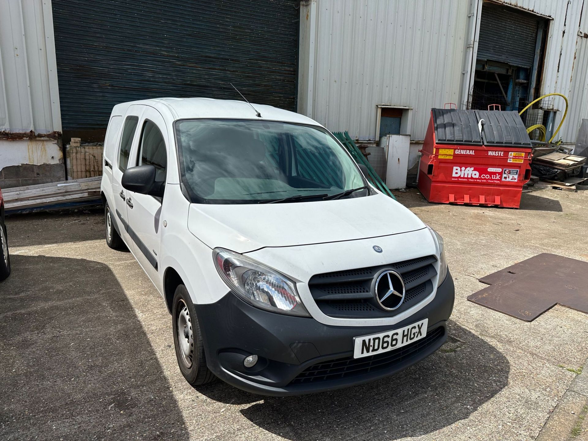 MERCEDES CITAN CREW VAN (REG: ND66 HGX) - MOT MARCH 2024- 92k MILES