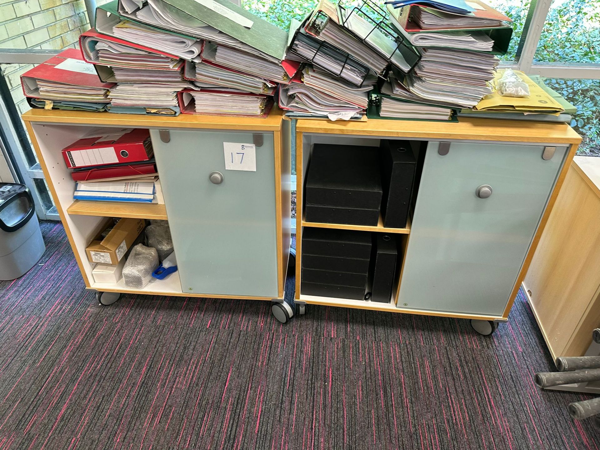 2 Filing Cabinets With Castors - Image 2 of 2