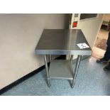 Stainless Steel Bench 600 x 600