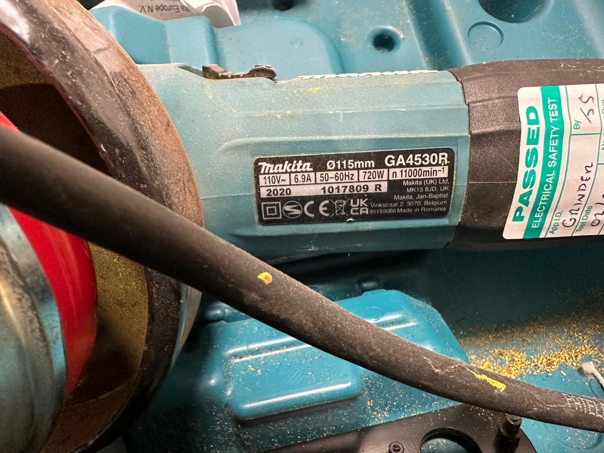 MAKITA GA4530R Grinder/Cutter 240V - Image 2 of 2