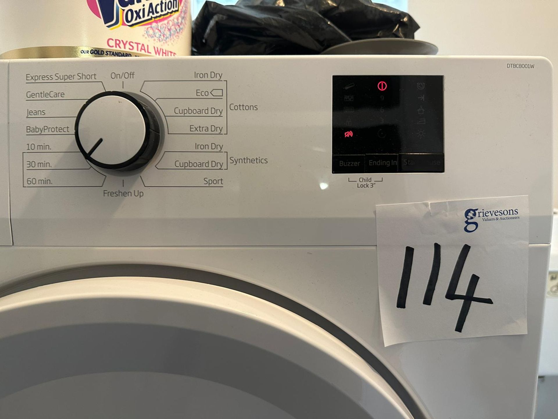 BEKO Tumble Dryer Model DTBC 800W - Image 2 of 2