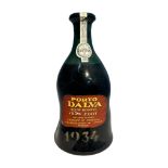 A Porto Dalva 1934 House Reserve port with wax seal missing.