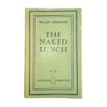 BURROUGHS, WILLIAM. The Naked Lunch. [Paris] Olympia Press, 1959, FIRST EDITION. Softback, Green