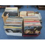 1960s to 1980s Vinyl collection including LPs, 7 and 12 inch singles, generally excellent to good,
