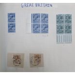 British Commonwealth – Early collection in two The Stamp Album albums including Australia,
