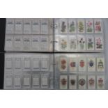 Collection of Wills cigarette card sets in 4 albums, in mixed condition, but generally good, with