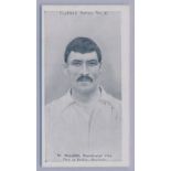 Wills 1902 Football Series - W. Meredith Manchester City single card, slightly off-centre, otherwise