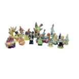 Collection of ceramic figures with Royal Doulton Flower Sellers Children, Wade (4), Beswick