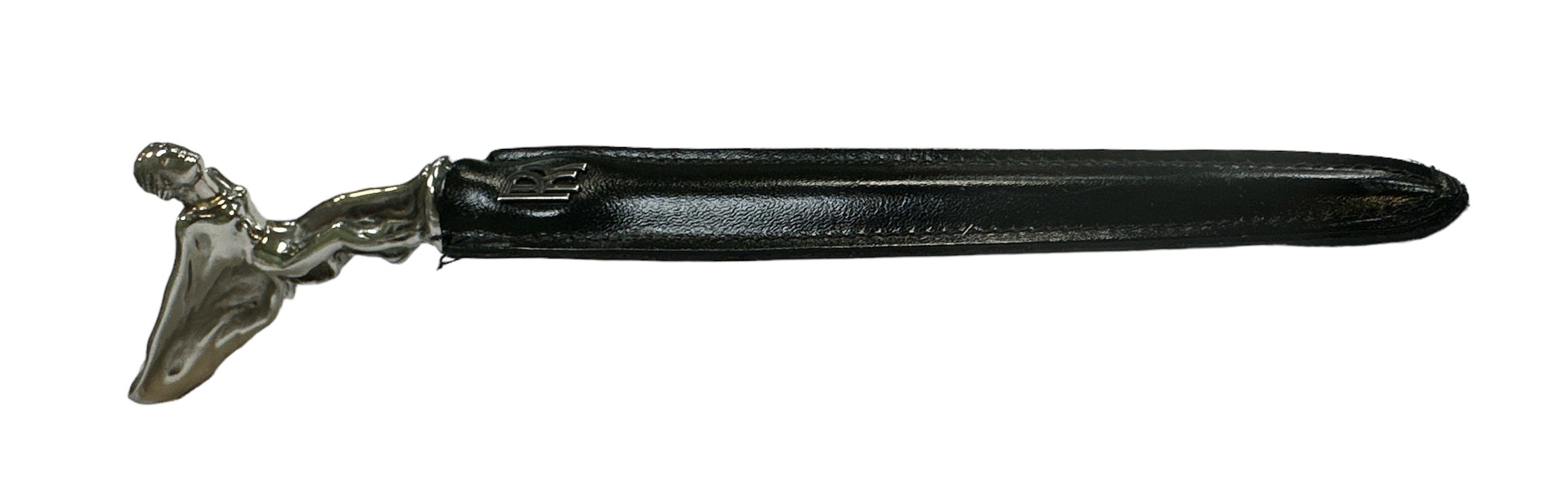 Rolls Royce limited edition Spirit of Ecstasy showroom desk letter opener, as issued by Rolls - Image 2 of 3