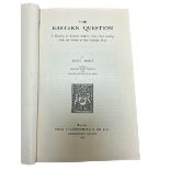 MARX, KARL. ‘The Eastern Question: a Reprint of Letters written 1853-1856 dealing with the events of