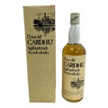 Cardhu 12 Year Old Highland Malt Scotch Whisky, bottled in the 1980's in original presentation