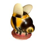 A West German Goebel novelty Honey Pot in the form of a bee, Goebel ‘W. Germany’ mark to base with