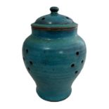 Carter Stabler Adams Poole Pottery – an early c.1920’s Carter's Poole Pottery pot-pourri vase and