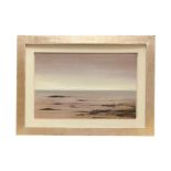Donald Provan (Scottish, b.1964) – ‘Warm Evening’ Oil on plywood, framed, signed in black marker