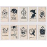 American Tobacco Company Mutt & Jeff Series - black & white - 25 cards, generally in good condition.