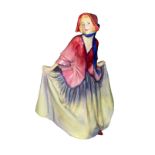 Royal Doulton Sweet Anne figurine, HN1991 with EAW painted initials, stamped with Royal Doulton logo