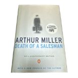 MILLER, ARTHUR. Death of a Salesman 50th Anniversary Edition. Hand signed by Arthur Miller (