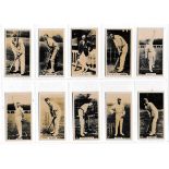 Wills 1926 English Cricketers New Zealand Issue - complete set of 25 in very good to excellent