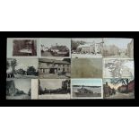 Collection of early 20th Century postcards, in mixed condition, odd RP noted including Barnstaple