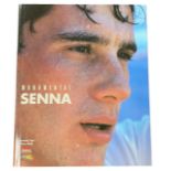 Motor racing. 1994 Monumental Senna photobook by Universal Publishing (Formula One Press Book),