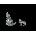 Swarovski crystal Fairy Tale figures. Cinderella, missing slipper (7550 000 008), boxed no