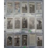 Album of golf cards, in mixed condition but generally good or better with odd fair/poor, including