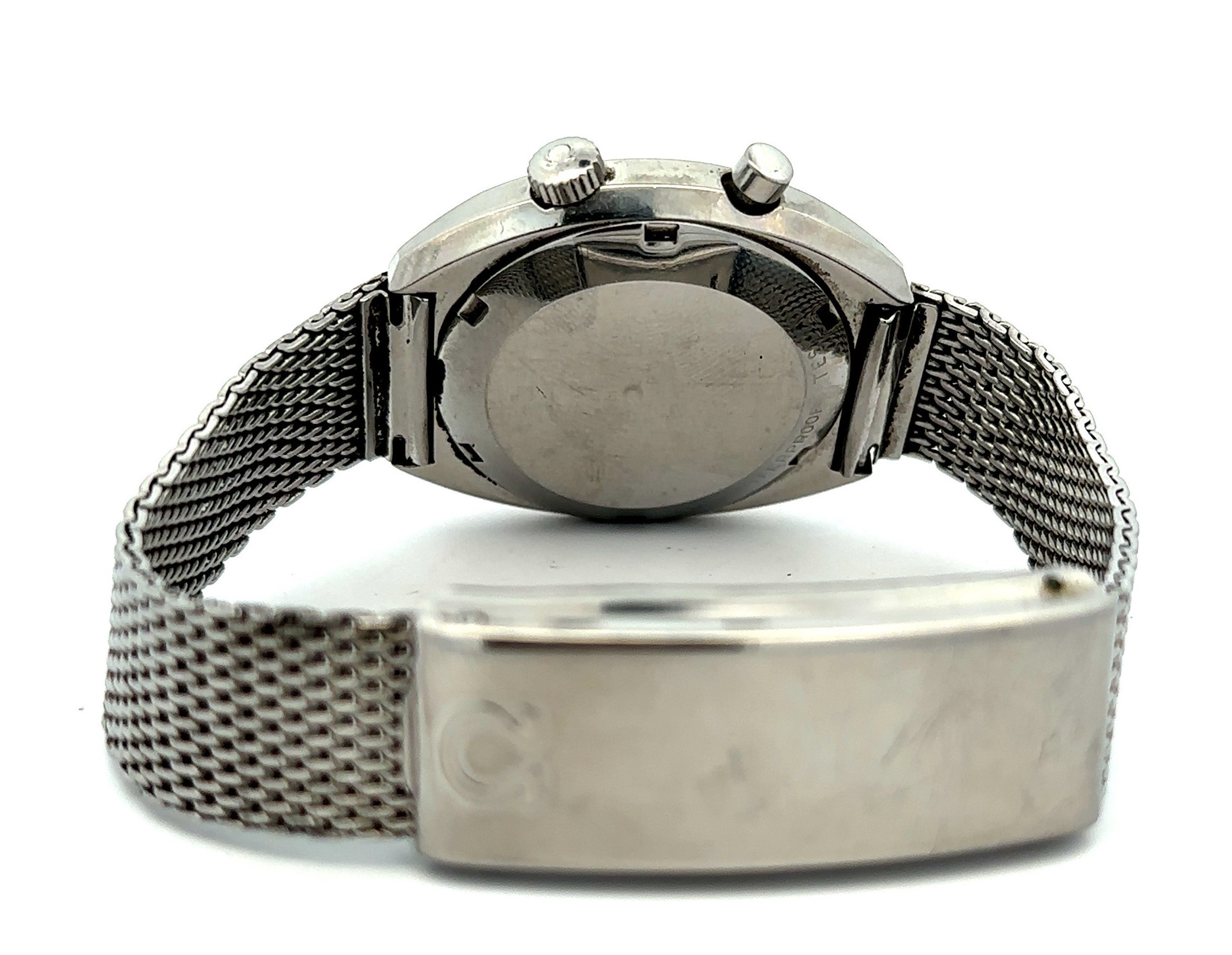 1969 original Omega Chronostop Racing Dial wristwatch, original Omega mesh bracelet, manual wind, in - Image 2 of 3
