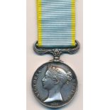 Crimea War – Crimea Medal, with ribbon, unnamed as issued.