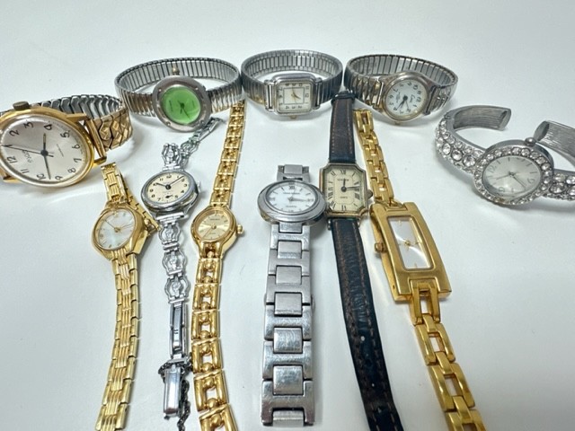11 wristwatches by Ingersoll, Sekonda, Avia, etc