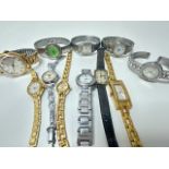 11 wristwatches by Ingersoll, Sekonda, Avia, etc