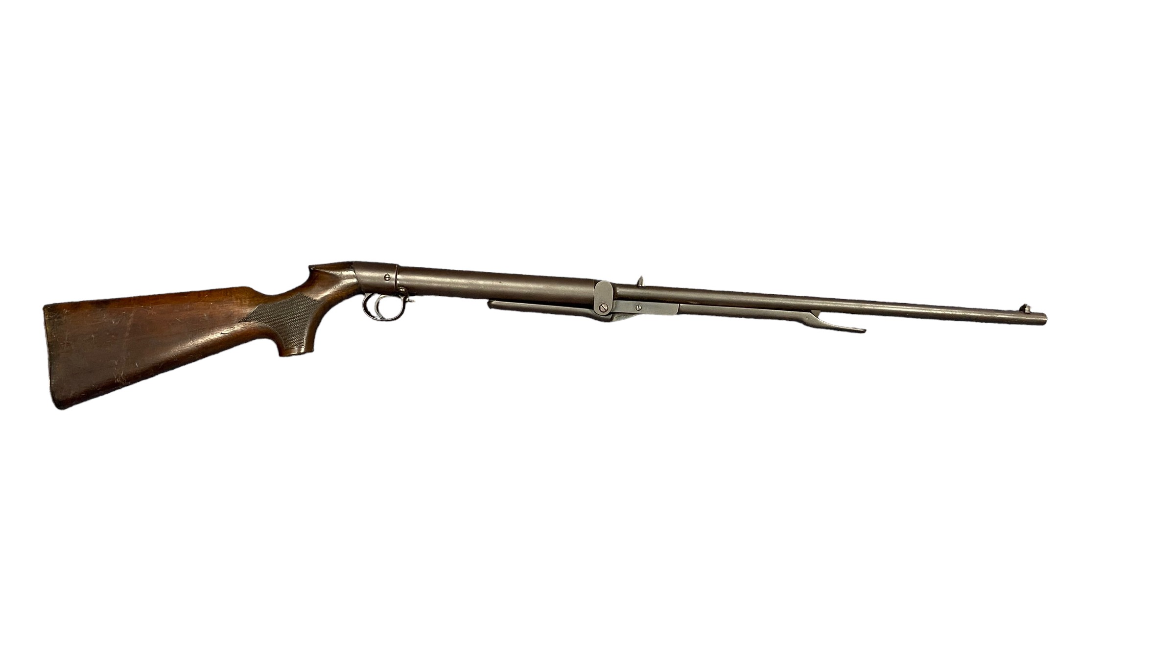 BSA Improved model D .177 under lever Air Rifle. Serial number 24269. Adjustable trigger and - Image 2 of 6