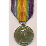 First World War – John F Cornthwaite – Victory Medal to 242885 PTE J. E. CORNTHWAITE. MIDD’X R. With