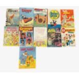 Selection of various 1960’s/70’s Annuals to include; Andy Pany’s Annual (Purnell, 1971), The Bash