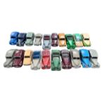 Dinky. Unboxed pre and post war car collection, generally good to good fair (some missing or