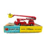 Corgi. Bedford Simon Snorkel Fire Engine No. 1127, generally excellent in excellent box lid and