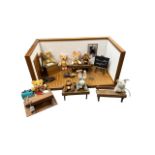 Steiff. Club Edition 2007 School Classroom diorama No. 420658, generally excellent in excellent box,
