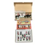 Britains. Ceremonial metal soldier collection, generally excellent in good plus boxes, with All